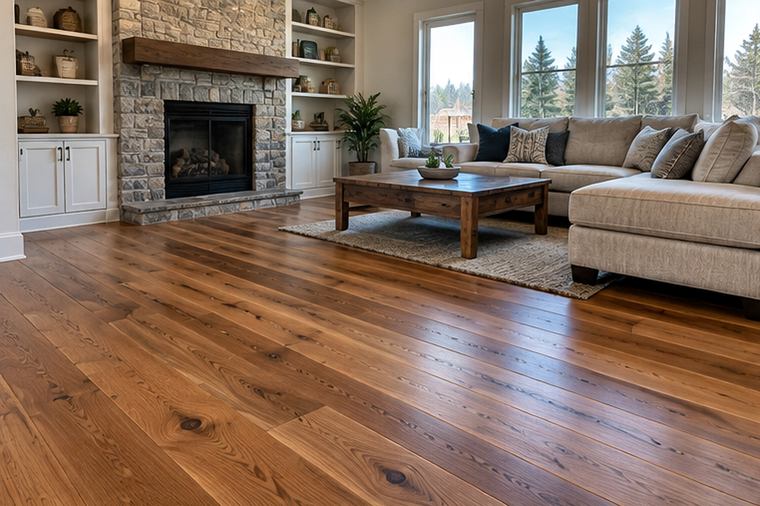 Wood flooring